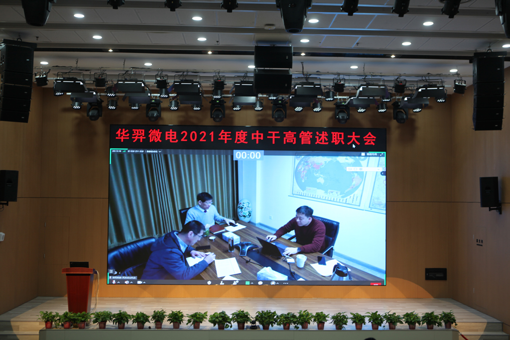 星空电竞微电召开中干高管述职会议